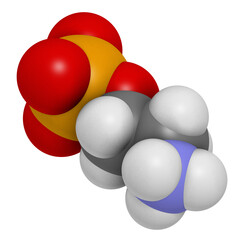 Phosphorylethanolamine (phosphoethanolamine) investigational cancer drug molecule, 3D rendering.