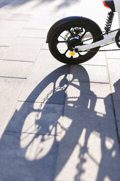 Back part of electric bike 