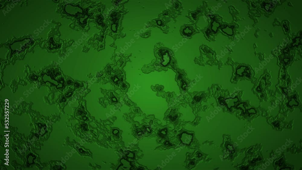 Poster abstract microorganisms background under microscope. motion. moving and spreading bacteria.
