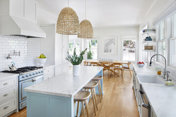 Modern design interior farmhouse kitchen 