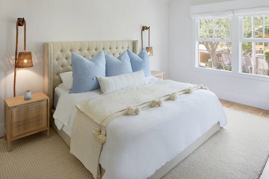Modern design interior farmhouse bedroom