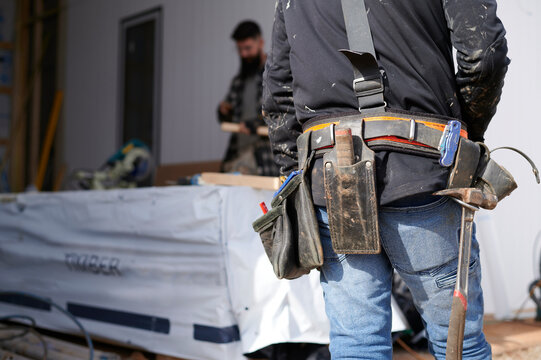 Carpenters tool belt