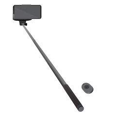 Long Extended Bluetooth Wireless Selfie Stick