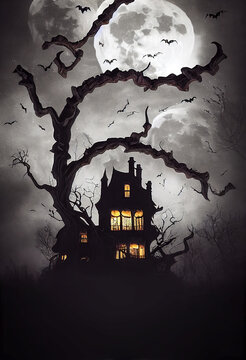 Halloween - AI Digital generated 