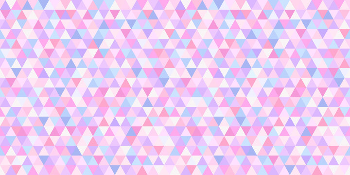 Seamless triangle pattern. Geometric wallpaper of the surface. Mosaic background. Doodle for design. Print for flyers, posters, t-shirts and textiles. Vintage and retro style