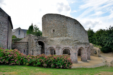 Fototapeta na wymiar Le Temple de Lanleff en Côtes d'Armor Bretagne - France