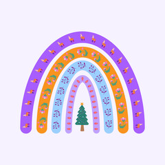 rainbow illustration design