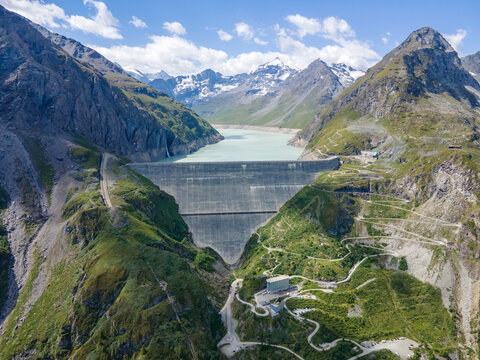 Hydroelectricity, renewable energy, Grande Dixence water dam