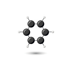 molecule, organic chemistry, icon