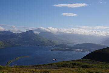 View of Unalaska from Fort Schwatka