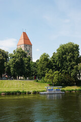 Old Goose (Gans) tower in Ulm, Germany