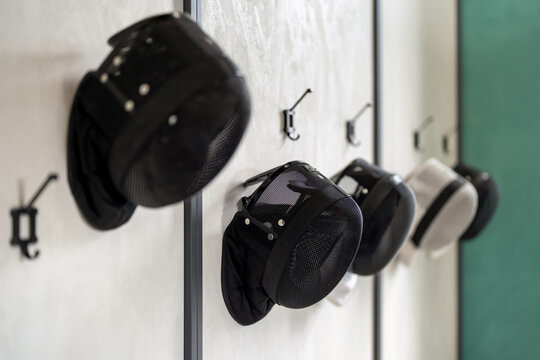 Great interior of modern fencing sport club