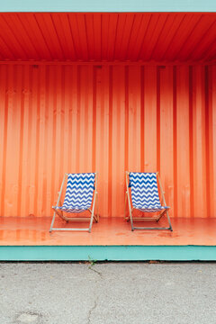 Beach time in the city