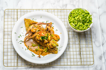 Comida Latinoamericana Platos con loroco