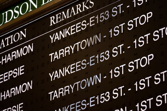 Train Schedule At Grand Central