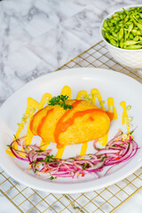 Comida Latinoamericana Platos con loroco