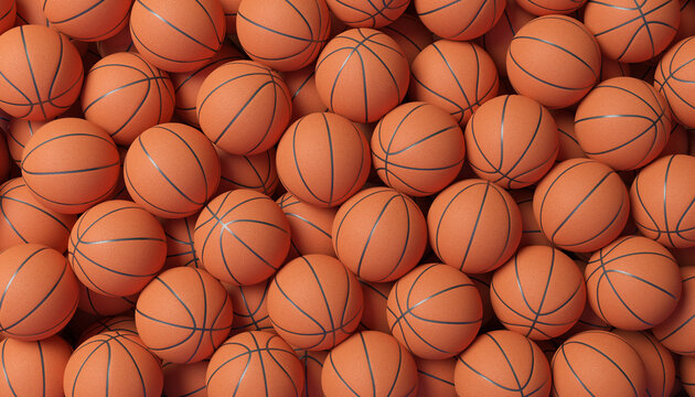 3D Basketballs