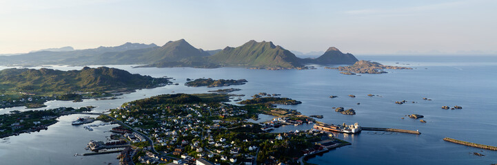 Ballstad Fishing village Vestvagoya Loften Islands Norway 2