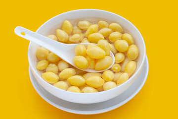 Ginkgo nut in syrup, Asian dessert