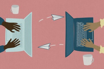 Efficient business illustration