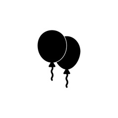 Balloon icon vector for web and mobile app. Party balloon sign and symbol