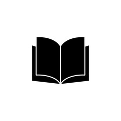 Book icon vector for web and mobile app. open book sign and symbol. ebook icon