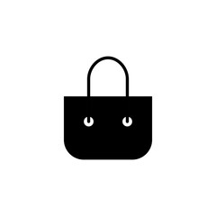 Shopping bag icon vector for web and mobile app. shopping sign and symbol
