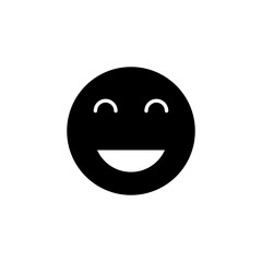smile icon vector for web and mobile app. smile emoticon icon. feedback sign and symbol