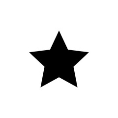 Obraz premium Star Icon vector for web and mobile app. rating sign and symbol. favourite star icon