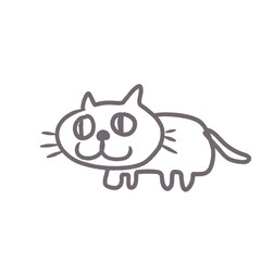 猫のイラスト