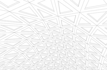 Modern architecture building vector 3d illustration