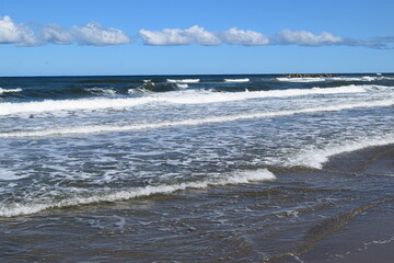 庄内浜の荒波 日本海