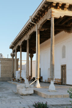Juma mosque at the Ark of Bukhara fortress, Uzbekistan
