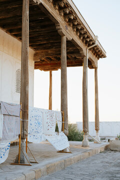 Juma mosque at the Ark of Bukhara fortress, Uzbekistan

