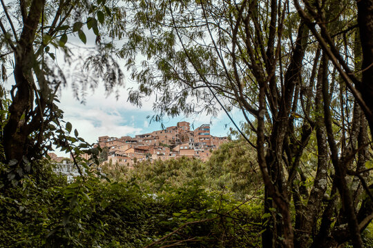 landscape from the parking