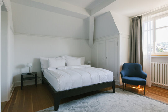 White Hotel Bedroom