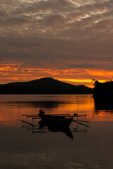 Sunrise on Room Island, Cendrawasih Bay area, Teluk Wondama district, West Papua province