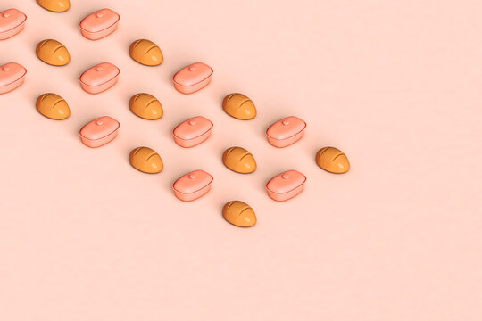 rows of bread and crocks 