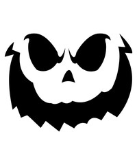 Halloween scary evil pumpkin funny pumpkin head Essential T-Shirt