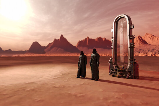 Future civilisation: travellers with portal