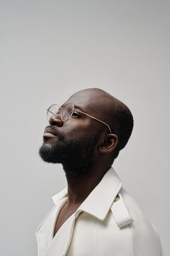 Fototapeta Bearded Young Man In Eyeglasses