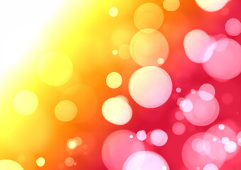 bokeh background illustration　