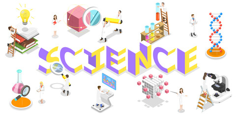  Flat Isometric Concept of Scientific Research.