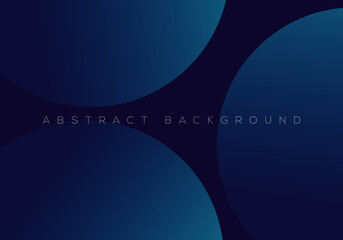 Premium Blue Abstract Background Concept with Luxury Geometric Dark Navy Shapes Background with Copy Space for Text or Message