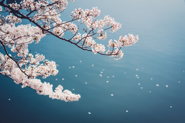 水と桜