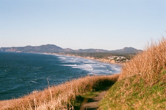 Film picture of the Oregon Coast 
