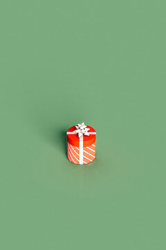 a christmas gift. 3d render