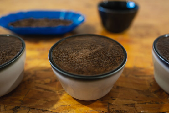coffee tasting