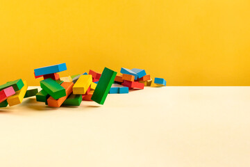 Colorful wooden toy