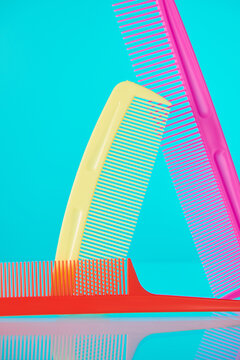 Multicolored combs